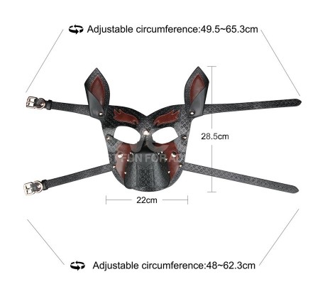 Máscara Cachorro Rebellion Reign Howl