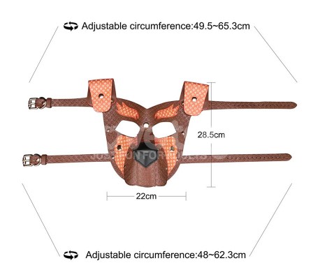 Máscara Cachorro Rebellion Reign Fox