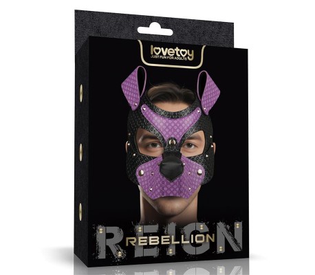 Máscara Perrito Rebellion Reign Wicked