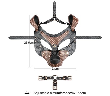 Máscara Cachorro Rebellion Reign Classic