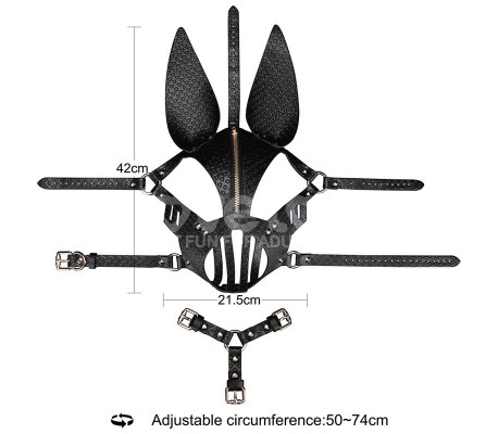 Máscara Conejo Rebellion Reign Dark Bunny