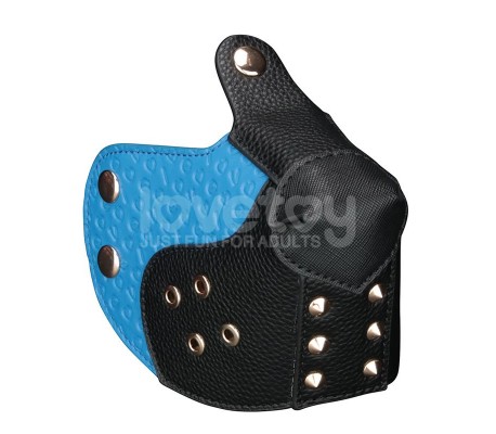 Máscara Cachorro Rebellion Reign Scarred Alpha Pup Azul