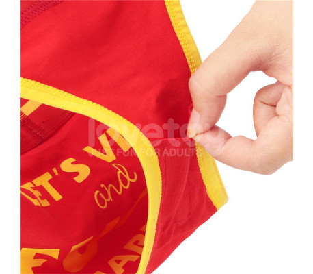 Braguitas con Bala Vibradora Printed Panties 24 - 27