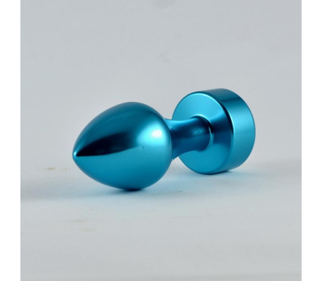 Plug Anal Azul Rosebud con Joya