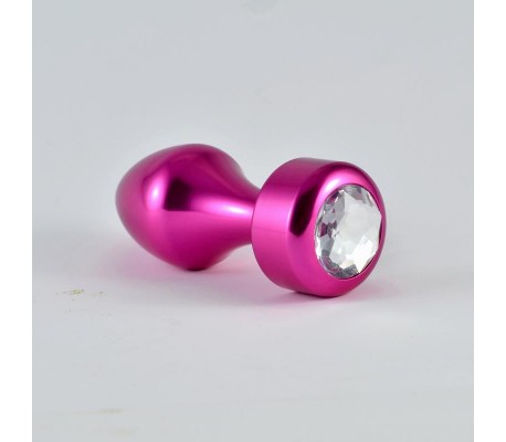 Plug Anal Fuchsia Rosebud con Joya