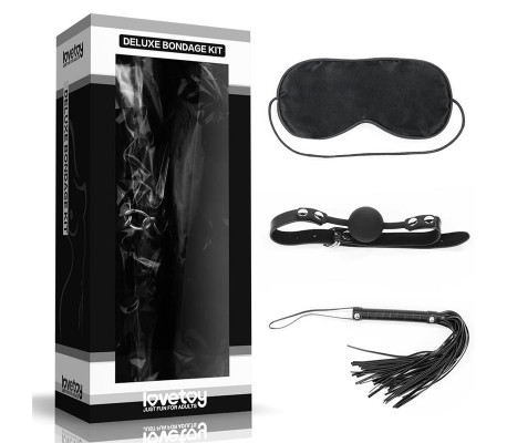 Kit Bondage Deluxe Negro