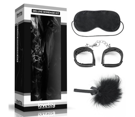 Kit Bondage Deluxe Negro