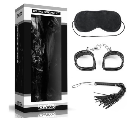 Kit Bondage Deluxe Negro