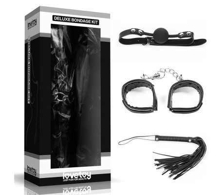 Kit Bondage Deluxe Negro
