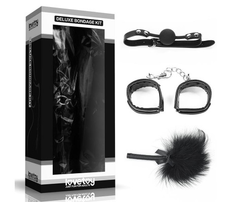 Kit Bondage Deluxe Negro