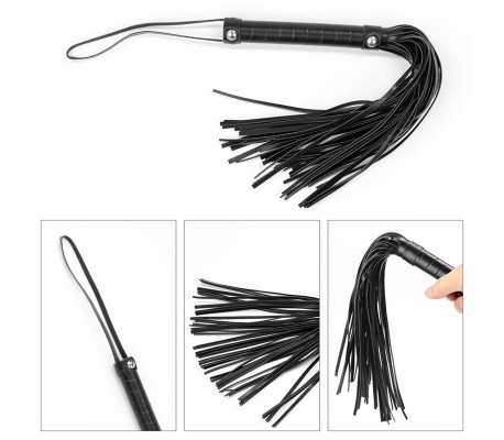 Kit Bondage Deluxe con Vibrador Negro