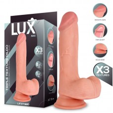 Max Dildo Triple Densidad con Testículos 8.2