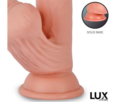 Paul Dildo Triple Densidad con Testículos Oscilantes 8.2