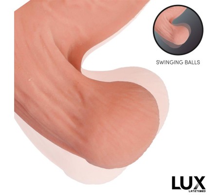 Dirk Dildo Triple Densidad con Testículos Oscilantes 10