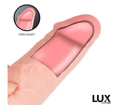 Dirk Dildo Triple Densidad con Testículos Oscilantes 10