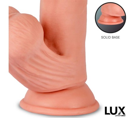 Dirk Dildo Triple Densidad con Testículos Oscilantes 10