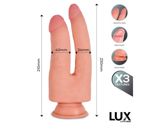 Franz Dildo Doble Triple Densidad 8.2 - 9