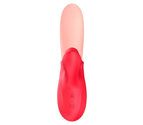Estimulador Doble con Lengua y Pulsación