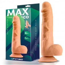 Cloud Dildo Realista con Testículos 8.3 Natural