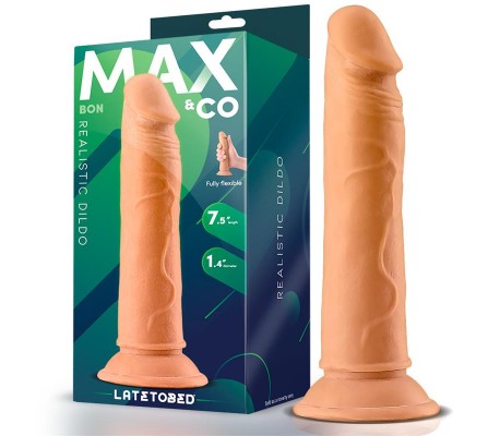 Bon Dildo Realista con Ventosa 7.5 Natural