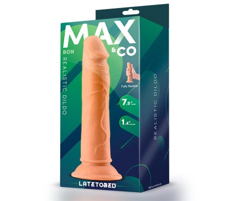 Bon Dildo Realista con Ventosa 7.5 Natural