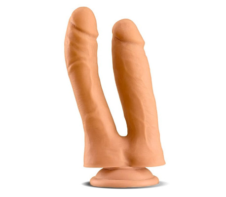 Twin Dildo Doble Realista 7.1 Natural