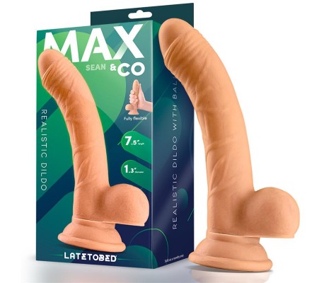 Sean Dildo Realista con Testículos 7.5 Natural