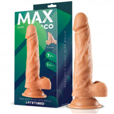 Zane Dildo Realista con Testículos Natural 7,6 - 19.5 cm
