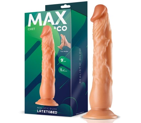 Chet Dildo Realista Natural 9 - 23 cm