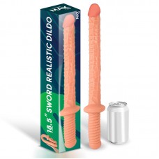 Blade Dildo Realista Forma de Espada 18.5 Sword Natural