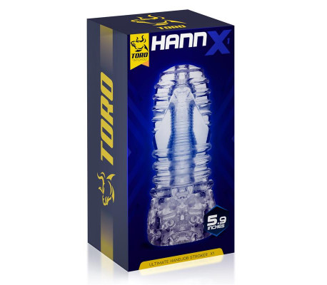 Hannx1 Masturbador Manual Ultimate Open Concept 5.9