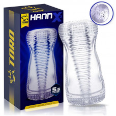 Hannx2 Masturbador Manual Ultimate Open Concept 5.5