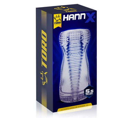 Hannx2 Masturbador Manual Ultimate Open Concept 5.5
