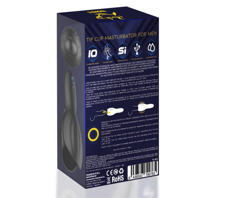 Tiper Copa Masturbadora para el Pene Silicona USB