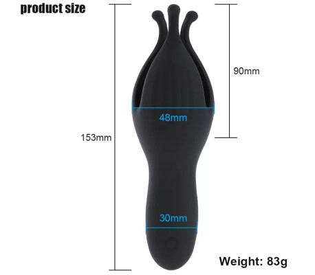 Krone Copa Masturbadora para el Pene Silicona USB