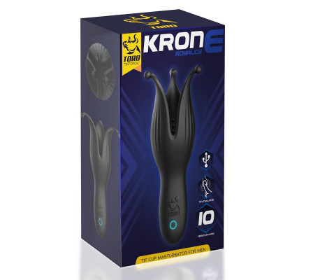 Krone Copa Masturbadora para el Pene Silicona USB