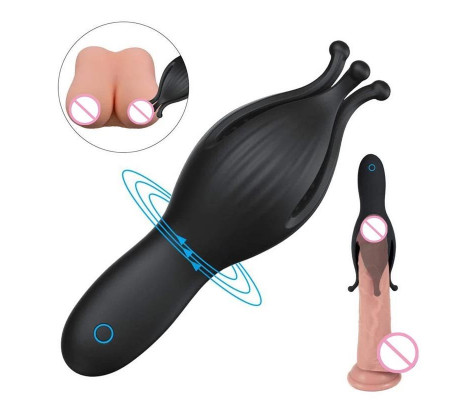 Krone Copa Masturbadora para el Pene Silicona USB