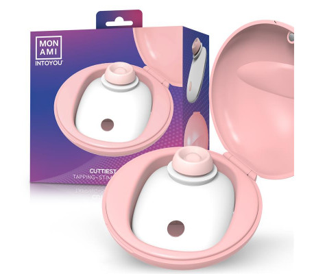 Cuttiest Estimulador con Tapping y Caja Protectora de Carga Magnética