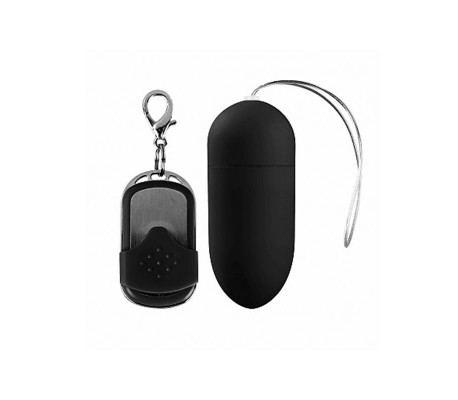 Huevo Vibrador con Control Remoto Negro