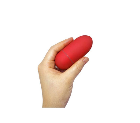 Huevo Vibrador 10 Funciones Rojo