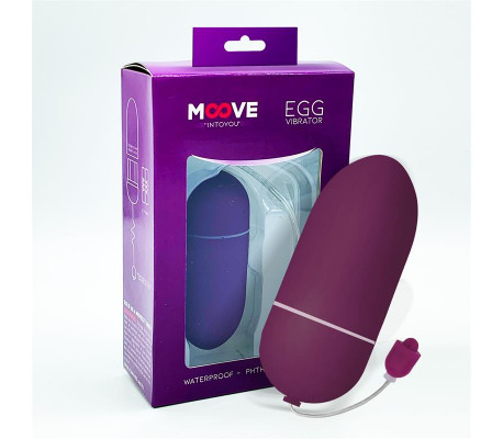Huevo Vibrador 10 Funciones Dark Purple