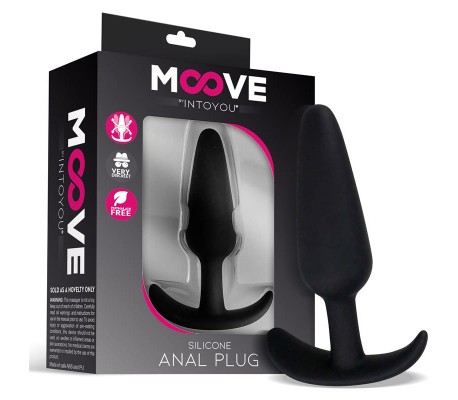 Plug Anal Silicona Pequeño Negro