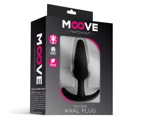 Plug Anal Silicona Pequeño Negro