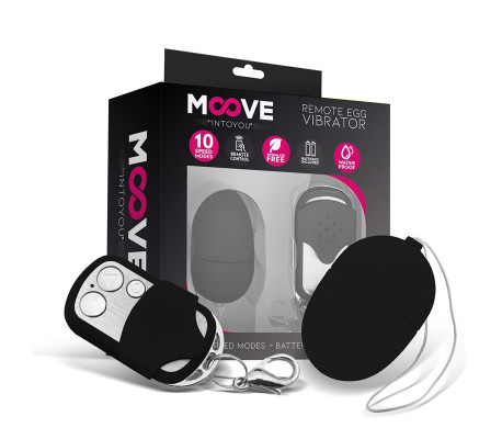 Huevo Vibrador con Control Remoto Mini Negro
