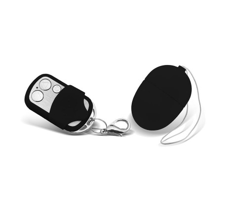 Huevo Vibrador con Control Remoto Mini Negro