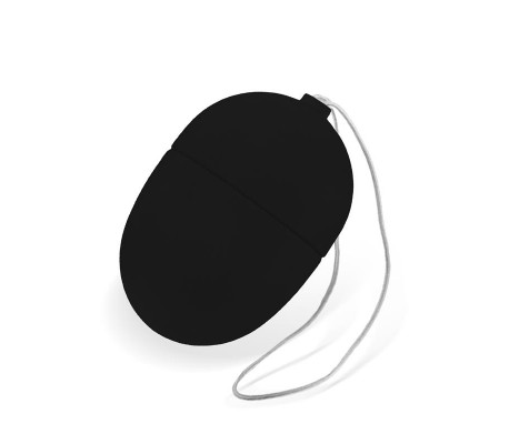 Huevo Vibrador con Control Remoto Mini Negro