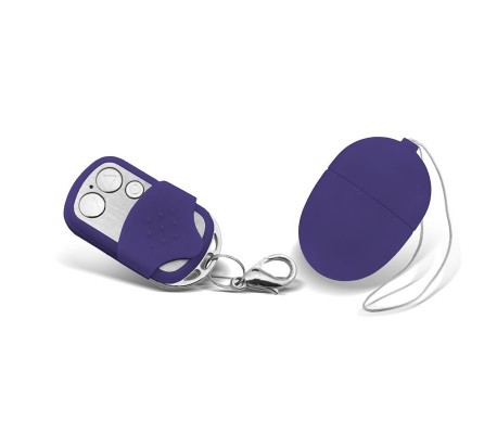 Huevo Vibrador con Control Remoto Mini Púrpura