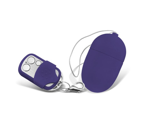 Huevo Vibrador con Contol Remoto Tamaño Mediano Púrpura