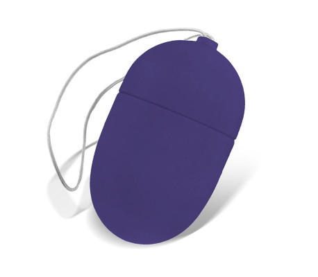 Huevo Vibrador con Contol Remoto Tamaño Mediano Púrpura