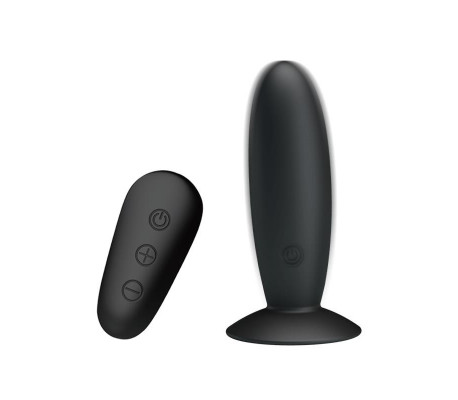 Mr. Play Plug Anal con Vibración y Control Remoto USB